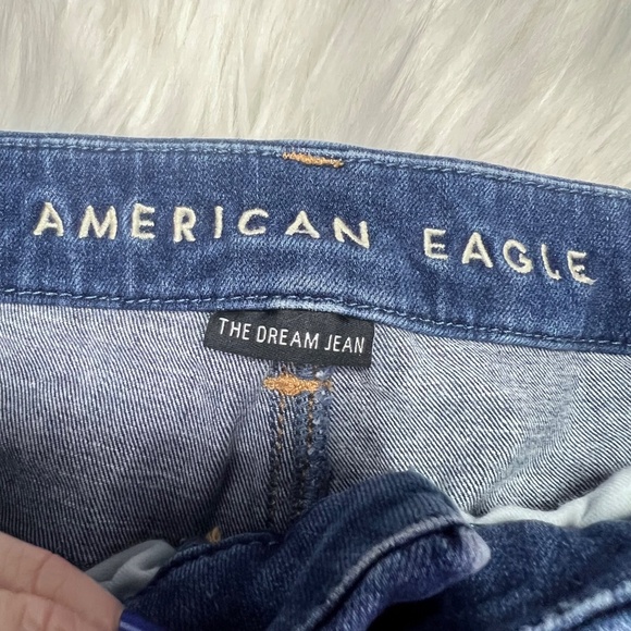 👖|•AMERICAN EAGLE•| Curvy Hi-Rise Jegging The Dream Jean Skinny Size 22👖 - Picture 4 of 8